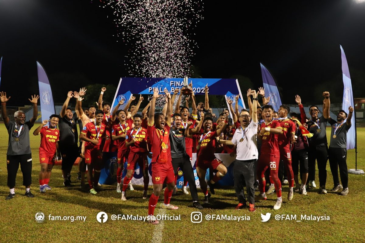 Selangor FC crowned Youth Cup champion after beating Sri Pahang FC 2-1
