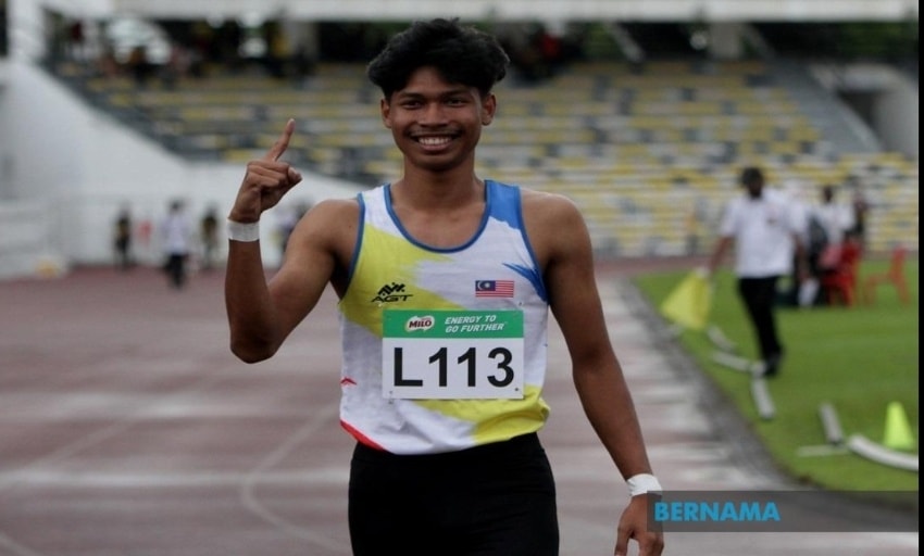 Muhammad Azeem breaks national 60m indoor record again