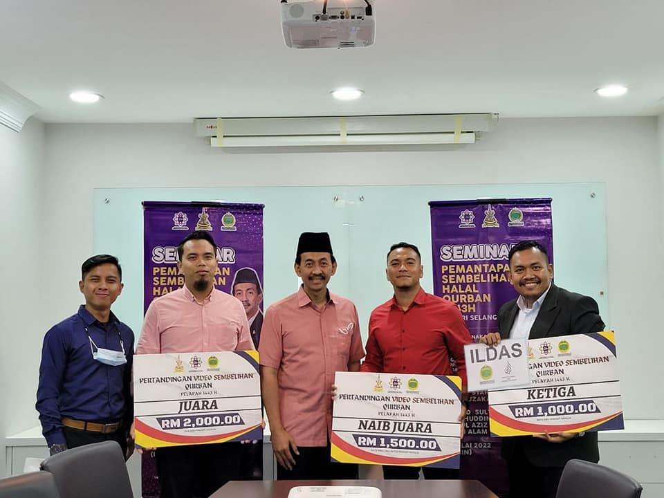 Masjid Jamek Sungai Burong juara pertandingan video sembelih haiwan korban