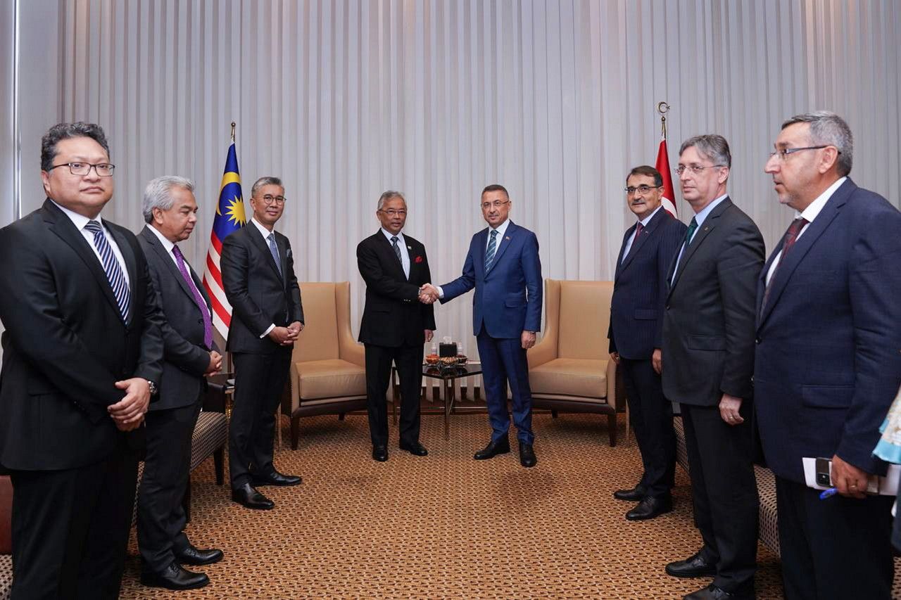 King grants audience to vice president of Türkiye