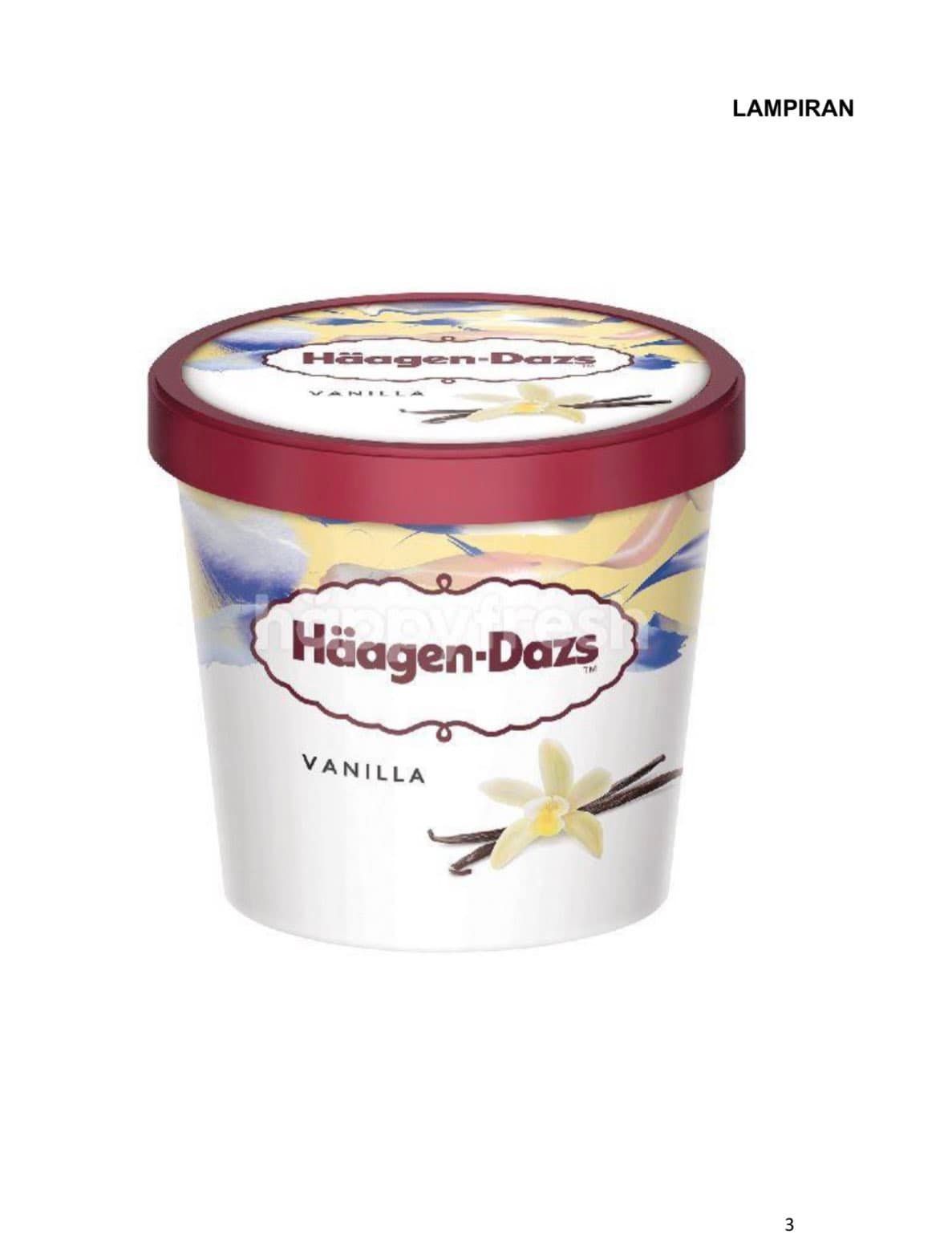 Hägen- Dazs வெண்ணிலா ஐஸ்கிரீம் தயாரிப்புகள் விற்பனையிலிருந்து திரும்பப் பெறப்பட்டன