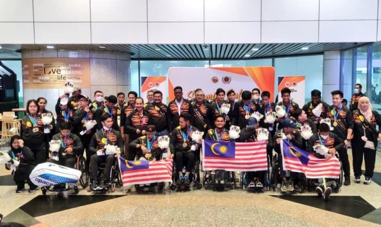 National contingent to Asean Para Games returns to heroes' welcome