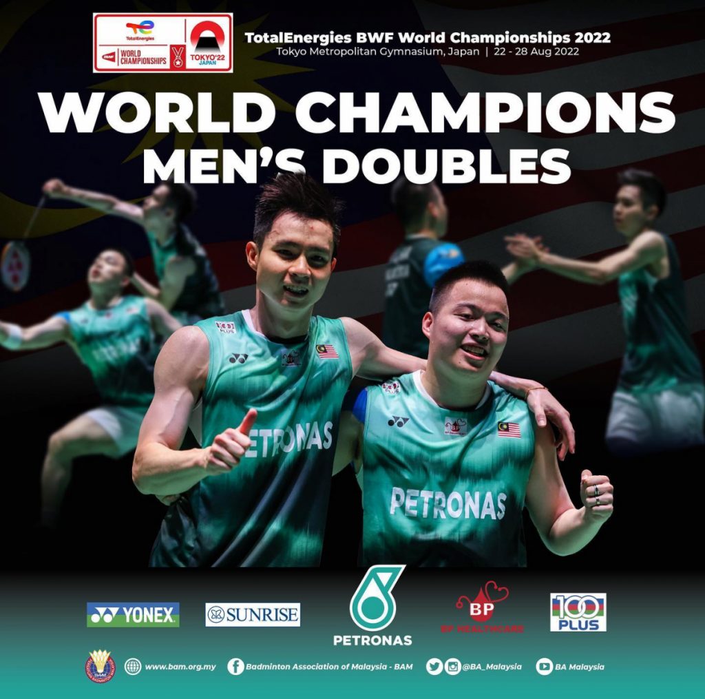 Badminton: families of Aaron, Wooi Yik consider victory a National Day gift