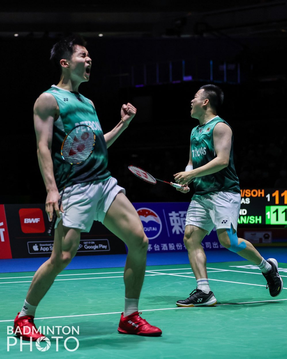 Aaron - Wooi Yik win Malaysia's first ever badminton world title