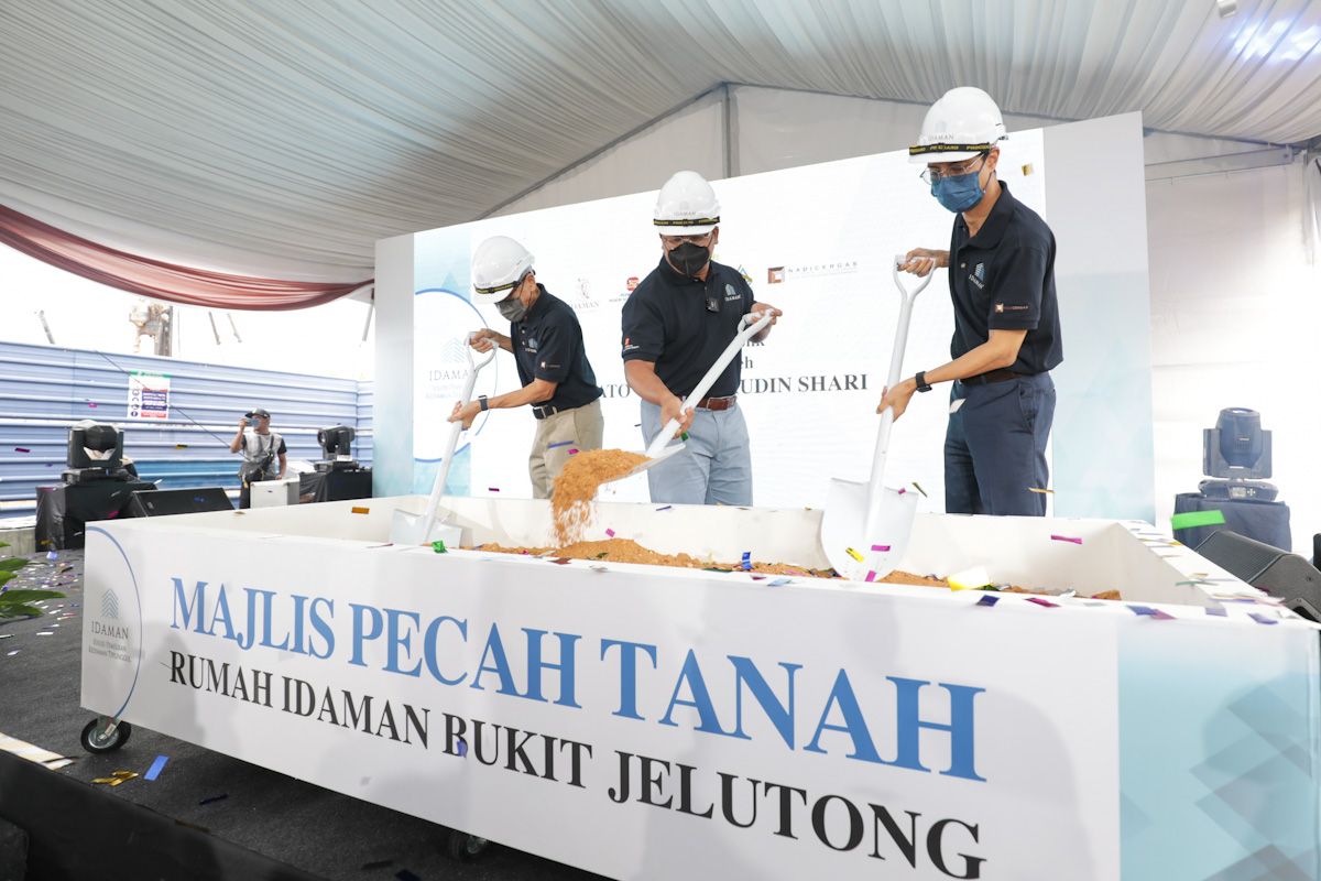 MB officiates groundbreaking ceremony for Rumah Idaman Bukit Jelutong