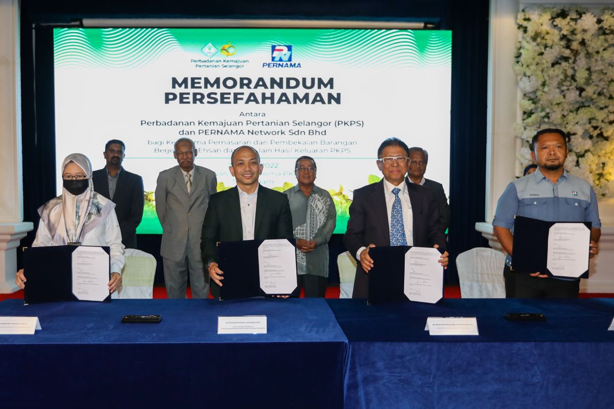MoU between PKPS, Pernama, Taqa Resources to develope state agriculture