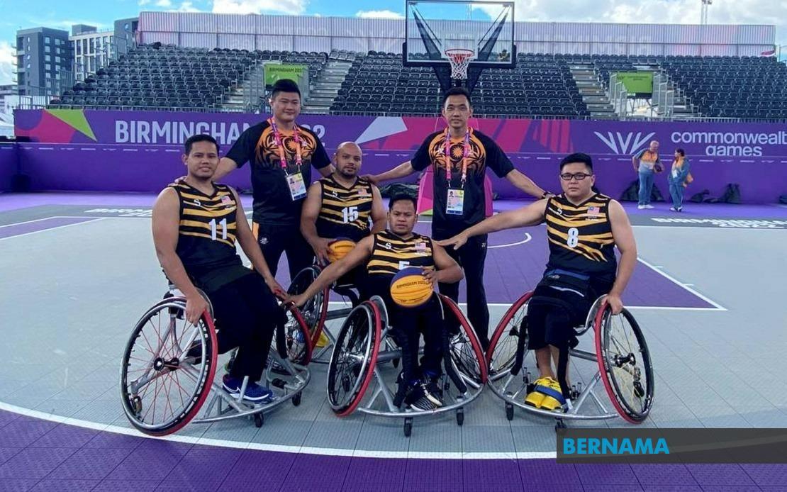 Skuad bola keranjang kerusi roda tempah slot ke separuh akhir