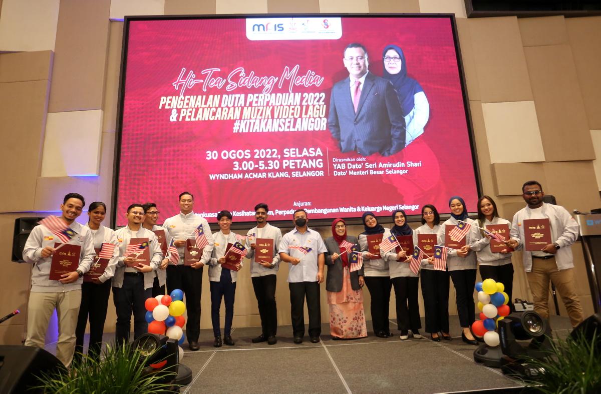 15 belia dilantik Duta Perpaduan Selangor 2022, kukuh kerjasama rakyat