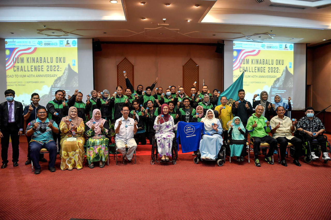 Enam OKU antara 22 pendaki bakal takluk Gunung Kinabalu akhir bulan ini