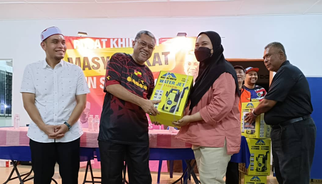 Warga Sungai Ramal terima penyembur air bersihkan rumah pascabah