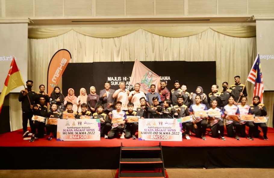 MPHS salur insentif RM10,000 buat atlet wushu, karate negeri hadapi SUKMA