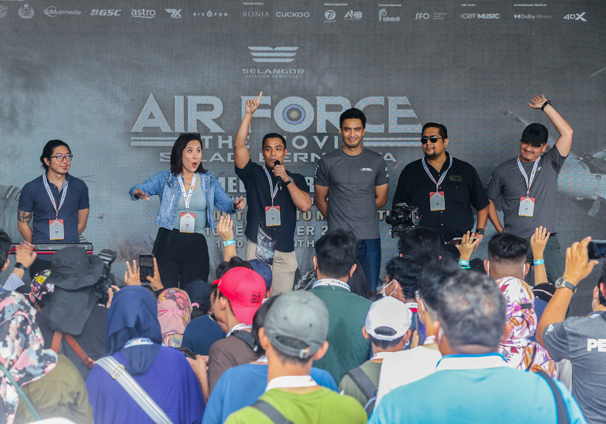 Pelakon Air Force The Movie: Selagi Bernyawa meriahkan SAS 2022