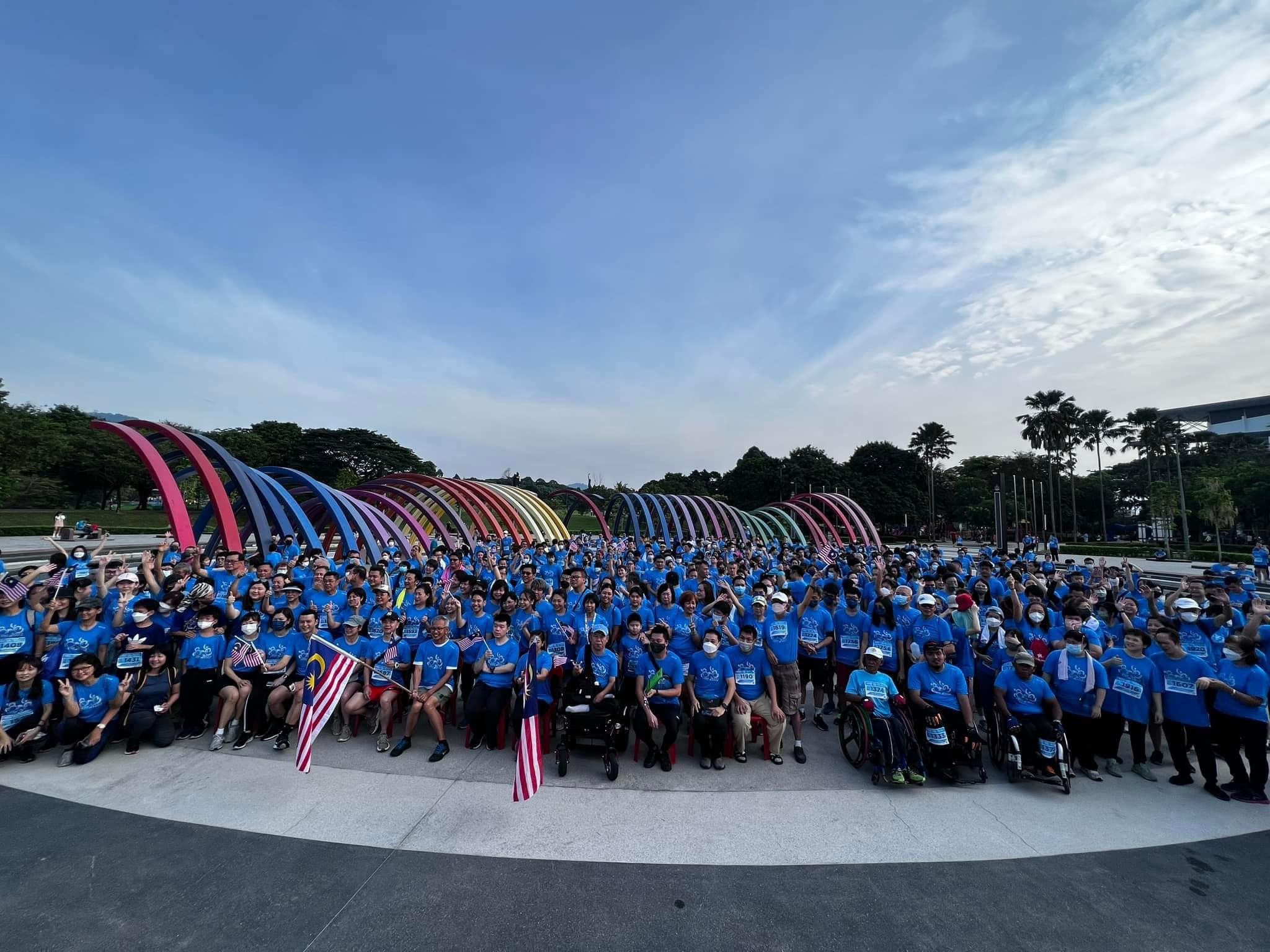 为爱而行今甲洞举行 吸引500人参与.筹获22万