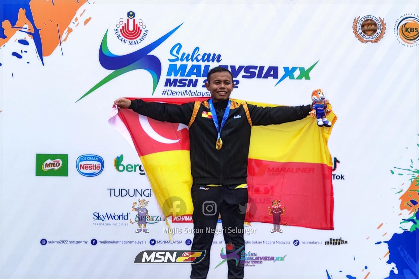 Selangor garners third gold medal in Sukma 2022