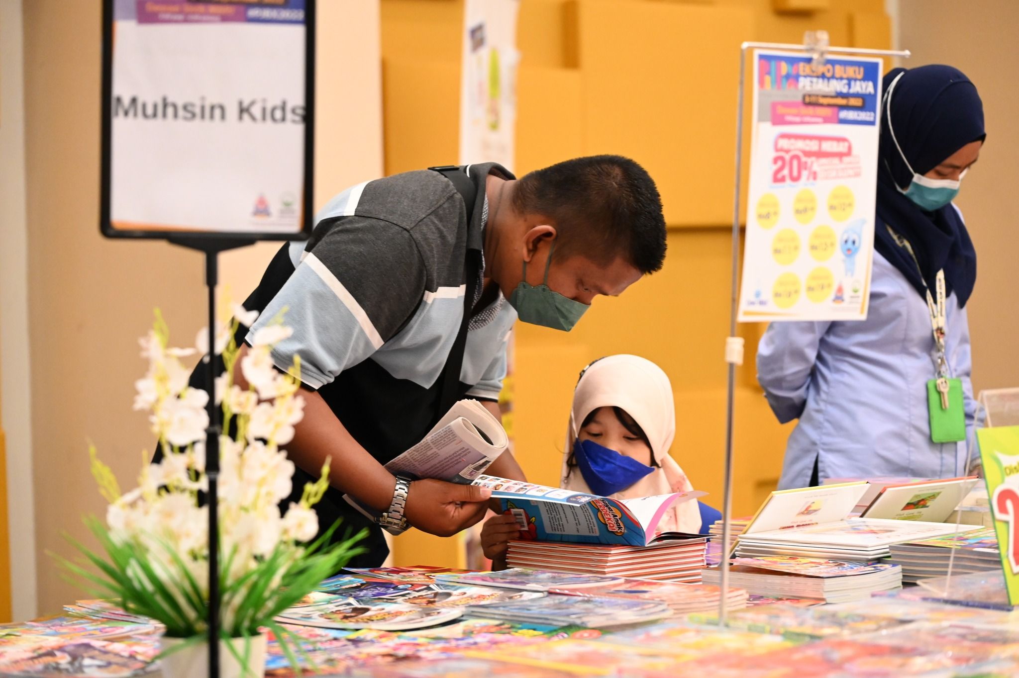 Hampir 2,000 individu kunjungi ekspo buku Petaling Jaya