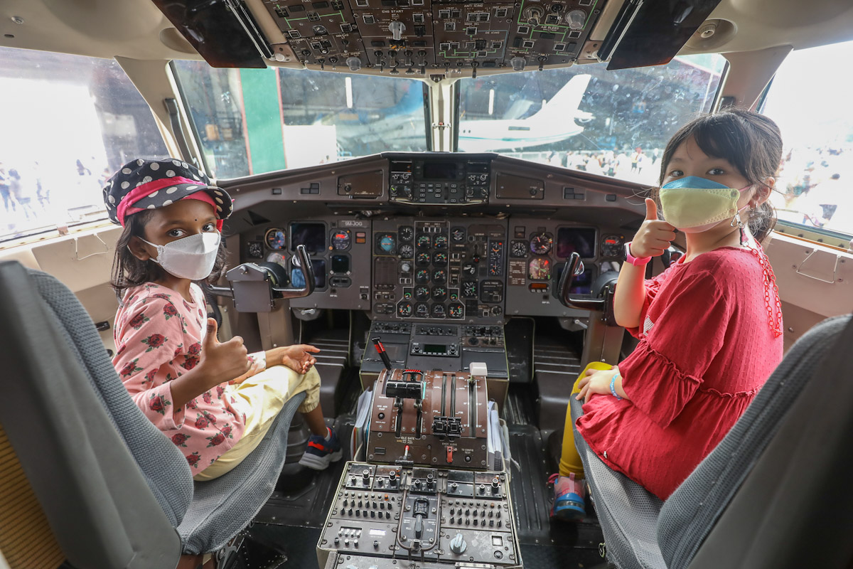 Manfaat cuti sekolah bawa anak ke SAS 2022, pupuk minat industri aeroangkasa