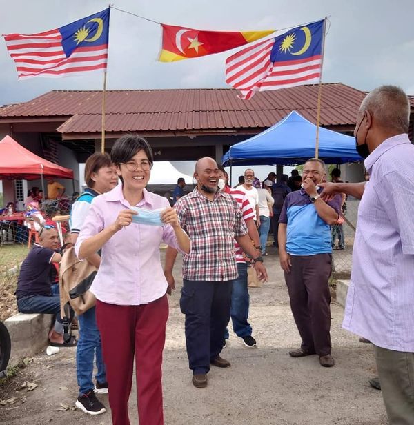 李继香沿户拜访居民 确保需要者受惠于Bingkas