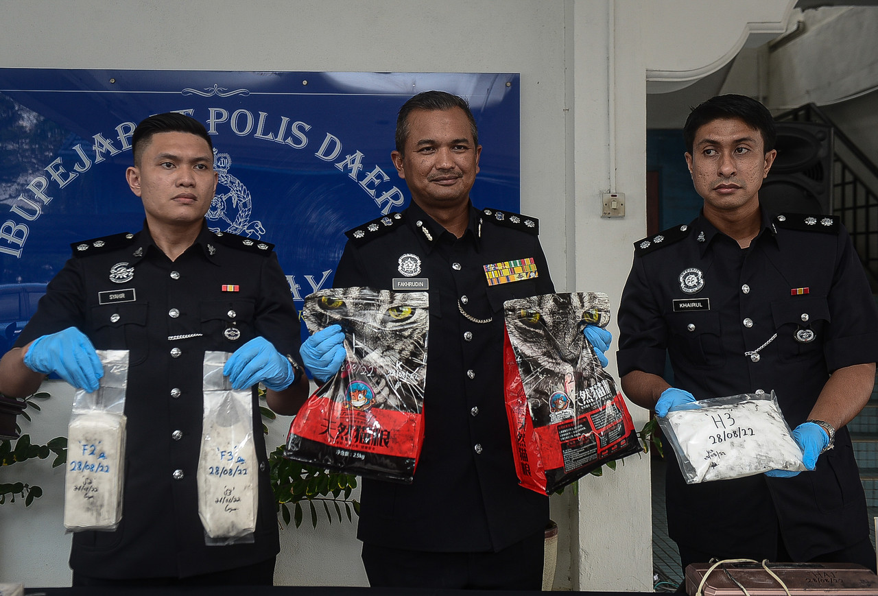 Police arrest man, seize 11.54 kg of ketamine worth over half mln in PJ