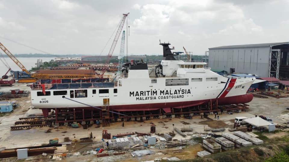 海事执法机构：3艘近海巡逻舰仍在建造中