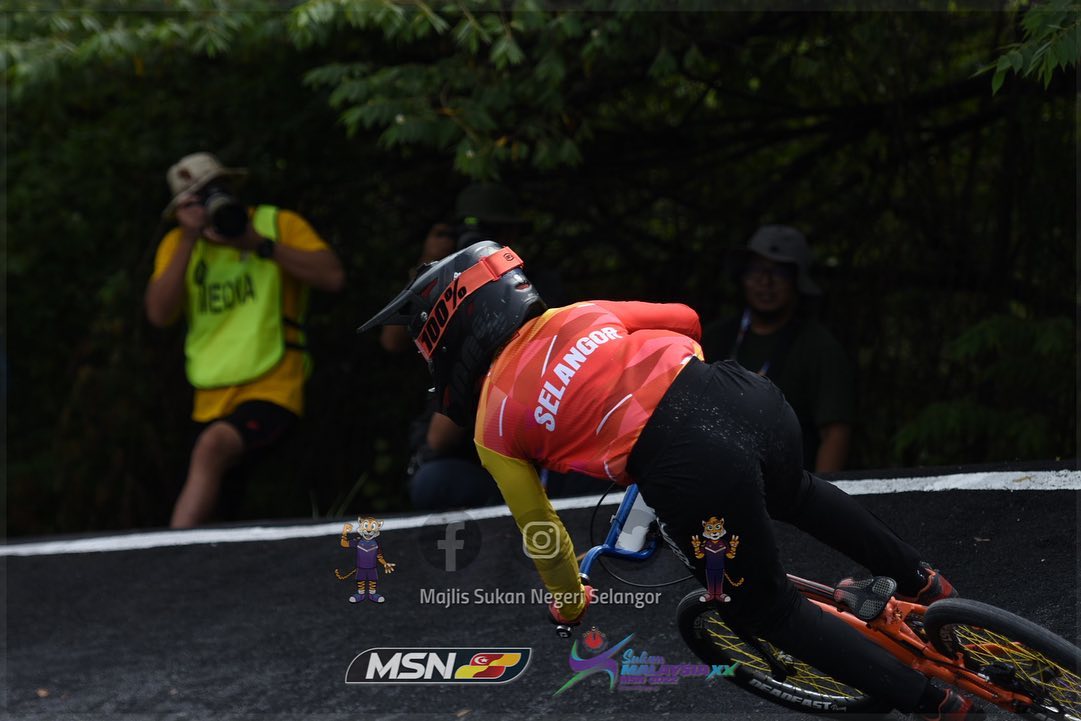 Selangor wins sixth Sukma gold in women's BMX