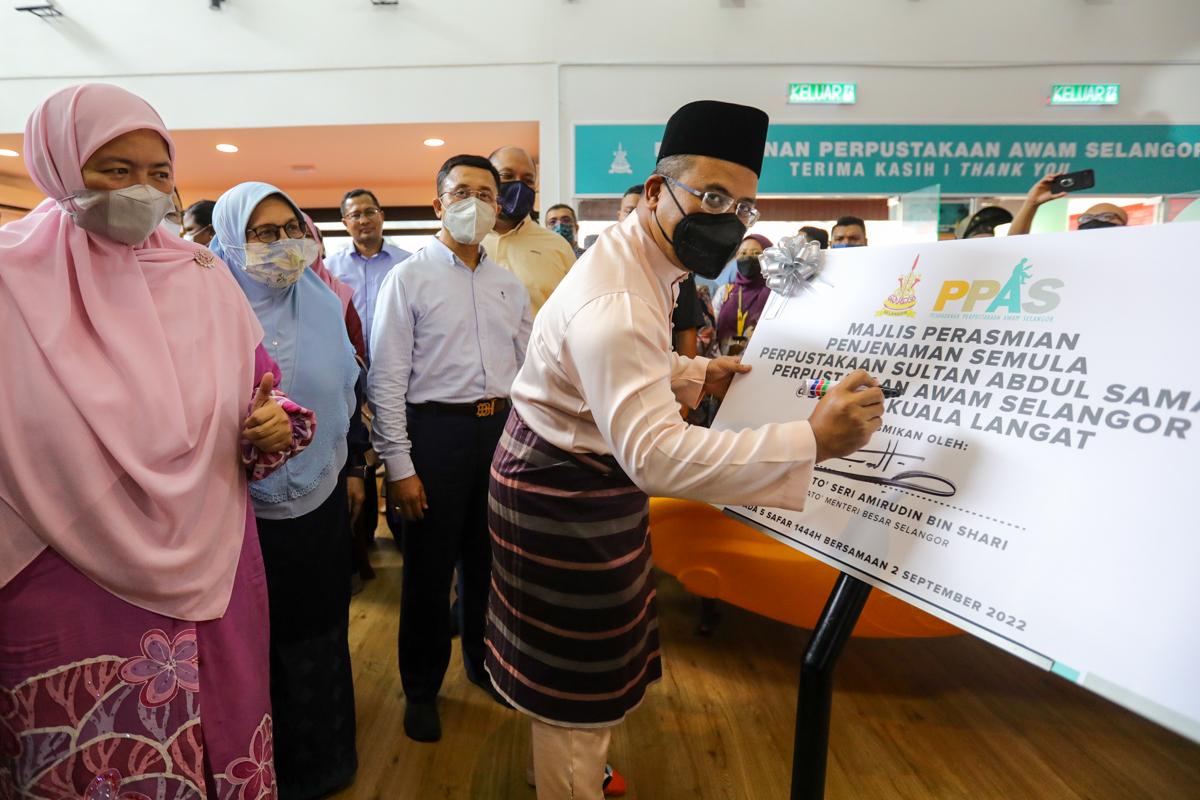 All Selangor public libraries to be upgraded in stages, to serve as multi-activity centres — MB