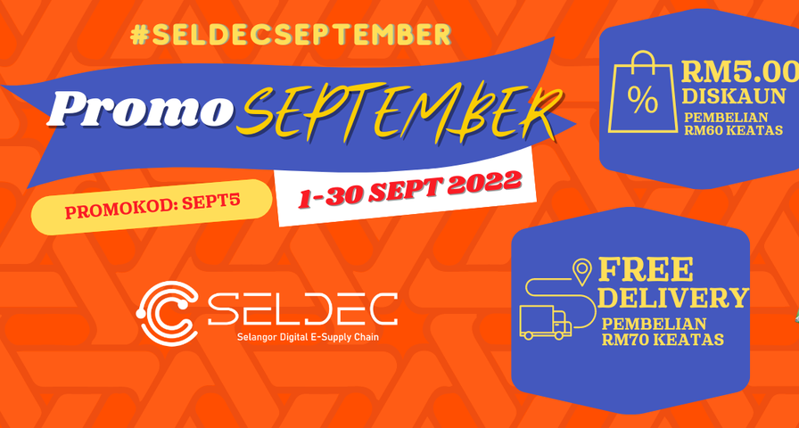 Seldec电召服务9月大优惠  70令吉以上免运费