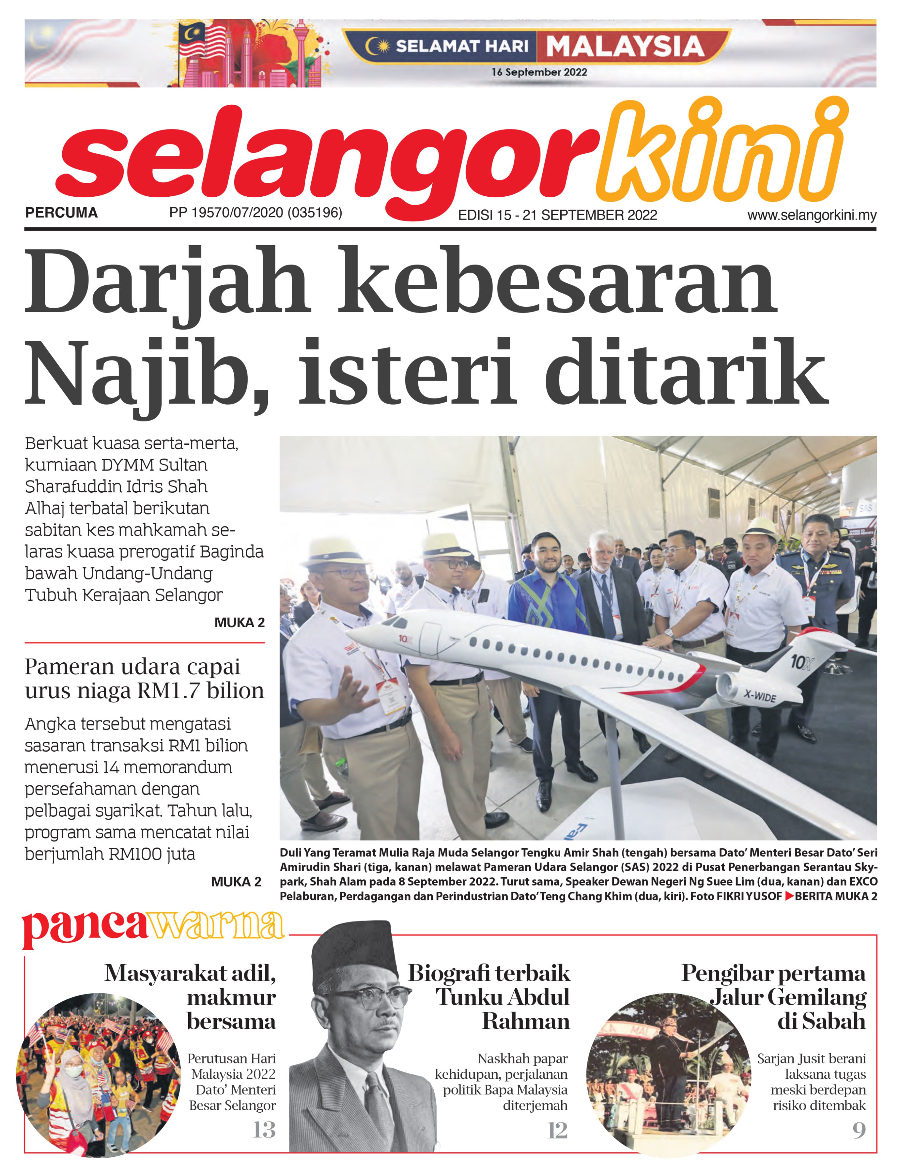 Selangorkini 15 - 21 September 2022