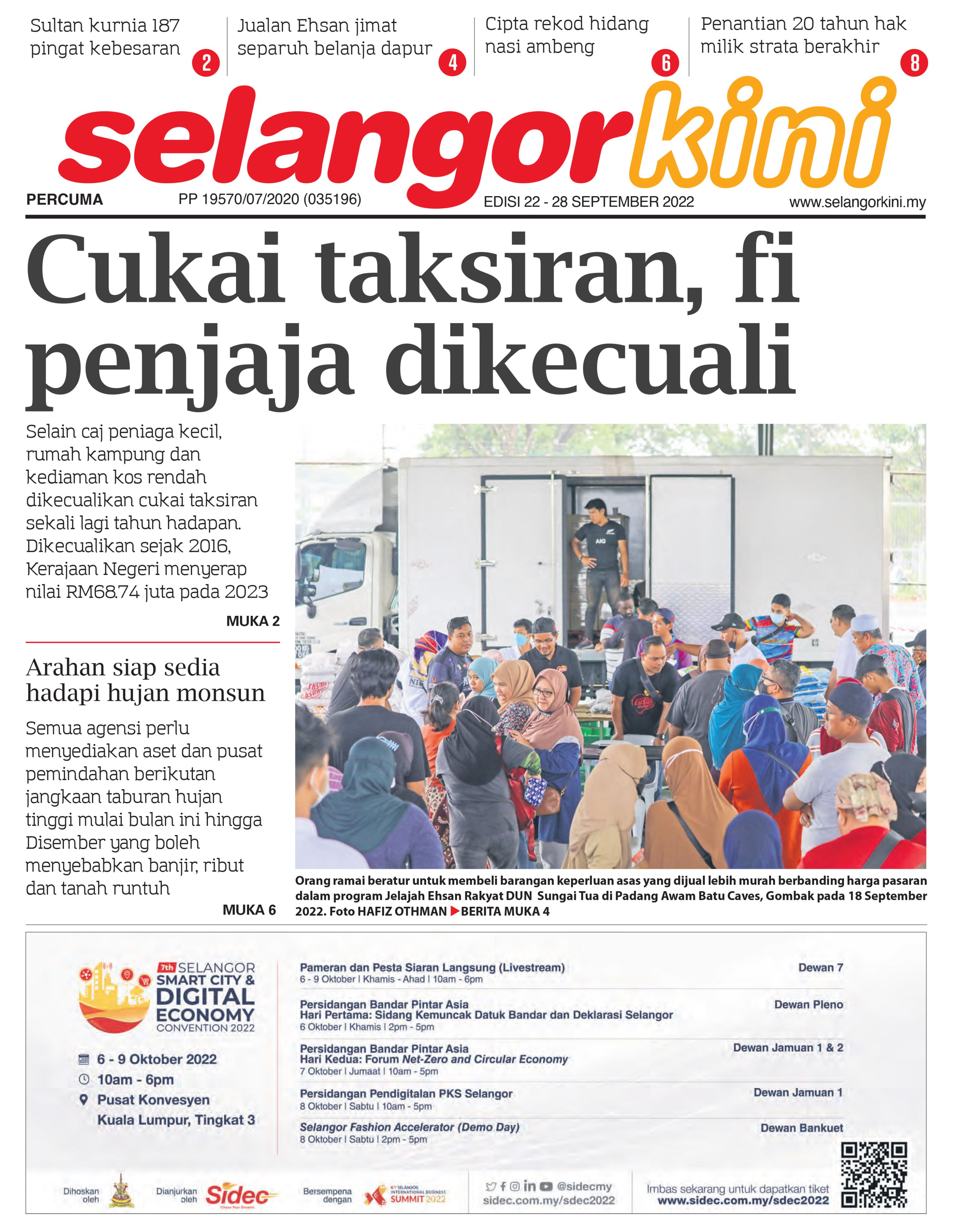 Selangorkini 22 - 28 September 2022