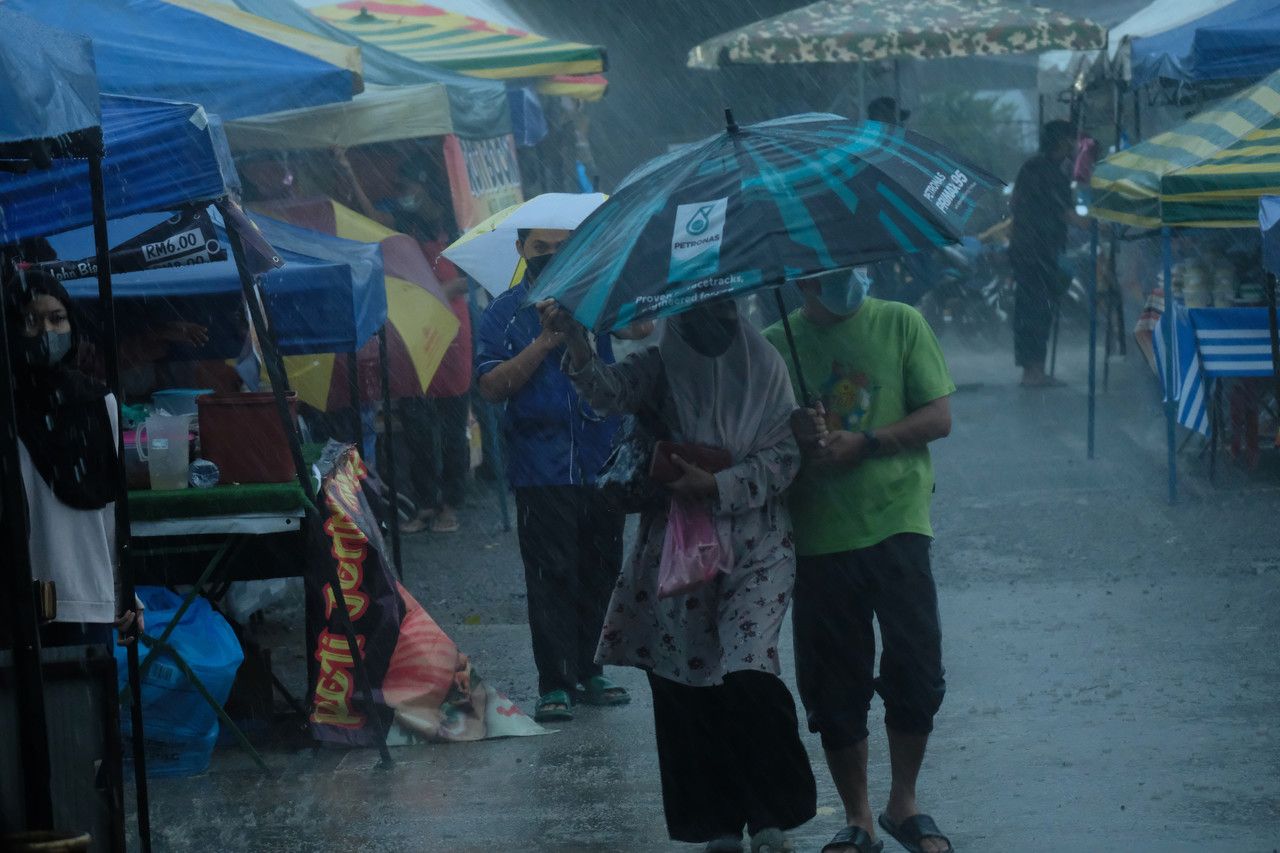 雪州4县及布城料暴风雨至下午1时