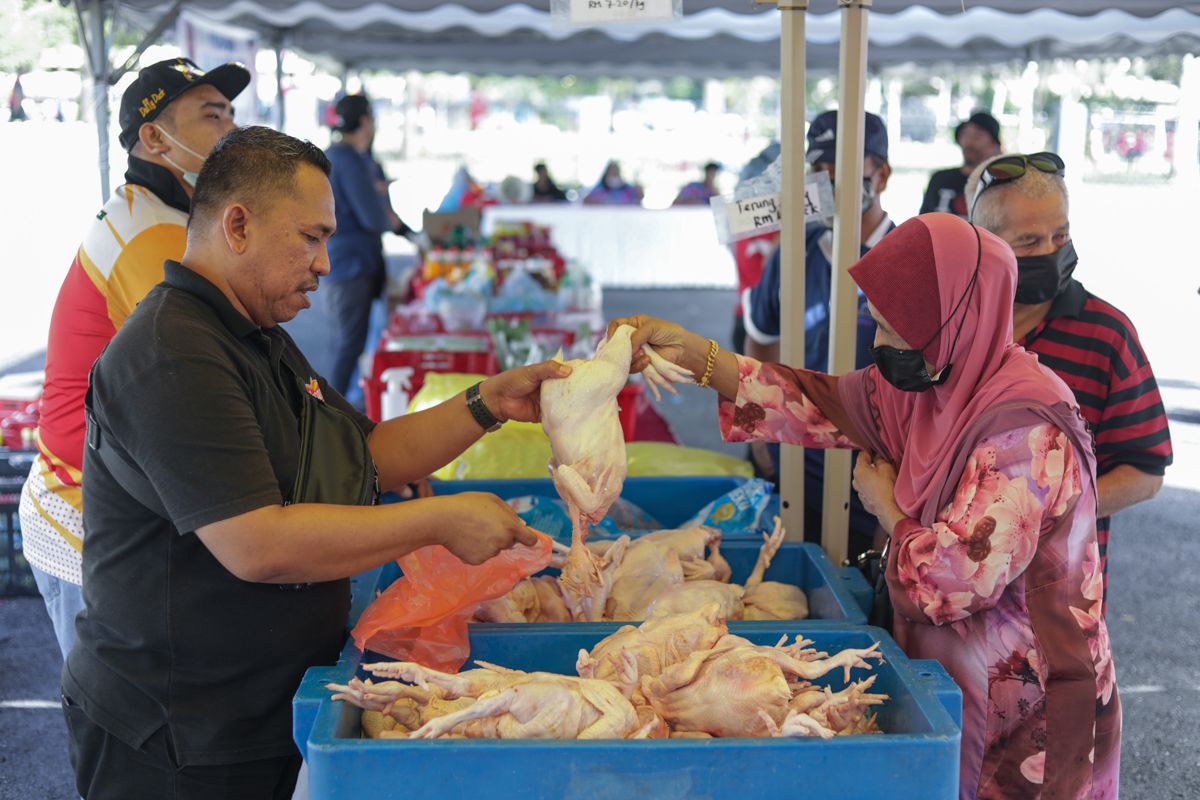 Jualan murah enam jenis barangan dapur di sembilan lokasi hari ini
