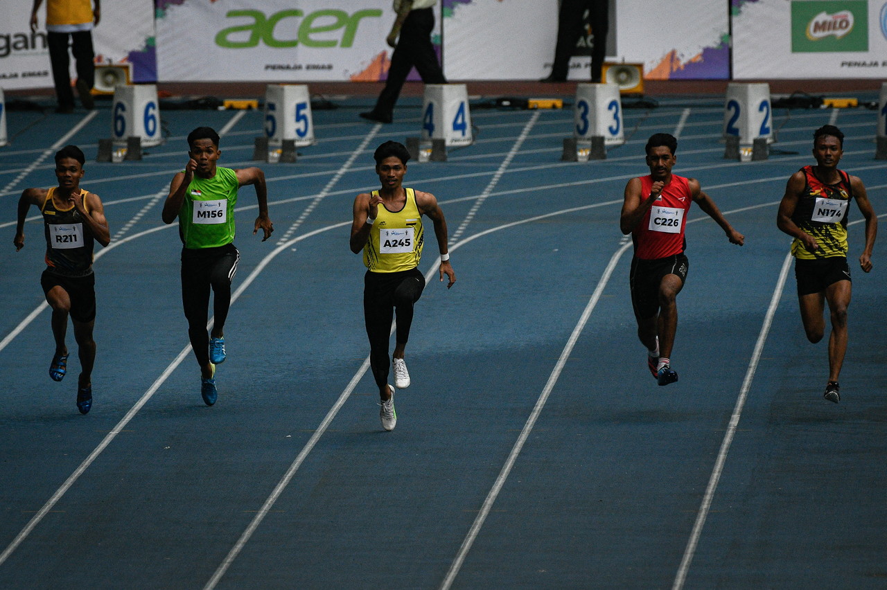 Azeem, Khairul Hafiz qualify for AAC 100m semi-finals