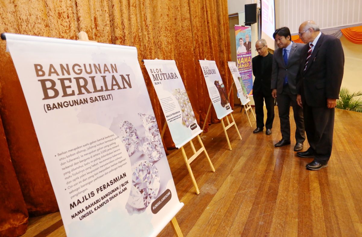 Seven buildings in Unisel Shah Alam campus rebranded