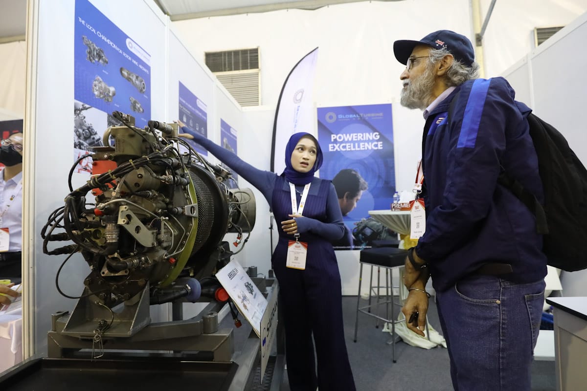 Syarikat jurutera perkenal tiga teknologi dron, robotik dalam pameran udara