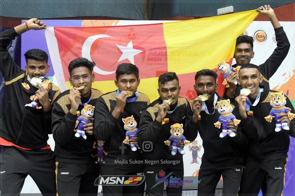 சுக்மா 2022- கராத்தே ஆண்கள் அணி மூலம் சிலாங்கூருக்கு ஐந்தாவது தங்கம்