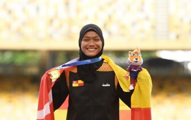 努阿丽娜昨为雪州添一金 明年出征东运会