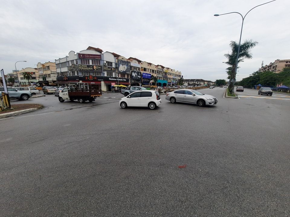 加影首都镇T字路口9日起 暂关闭试跑纾解交通