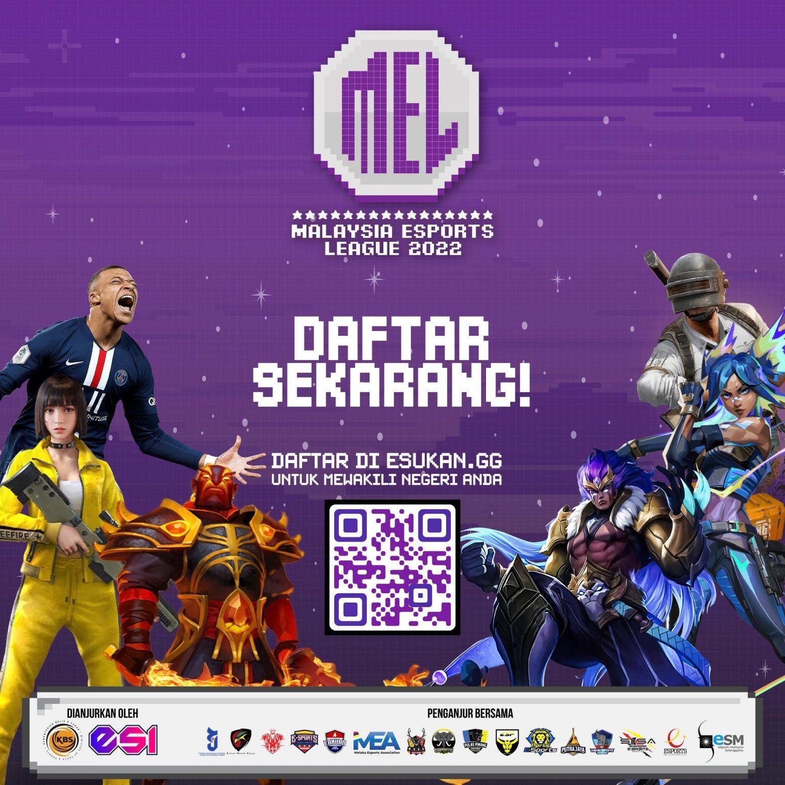 மலேசிய இ-ஸ்போர்ட்ஸ் லீக் மீண்டும் திரும்பியுள்ளது, கிட்டத்தட்ட RM300,000 பரிசுகளை வழங்குகிறது