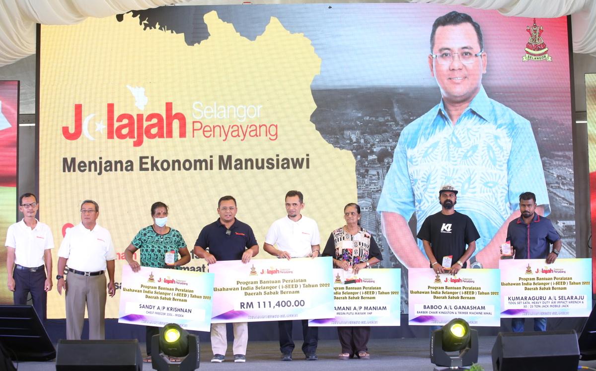 Usahawan India lega terima bantuan perkakas, operasi niaga lebih lancar