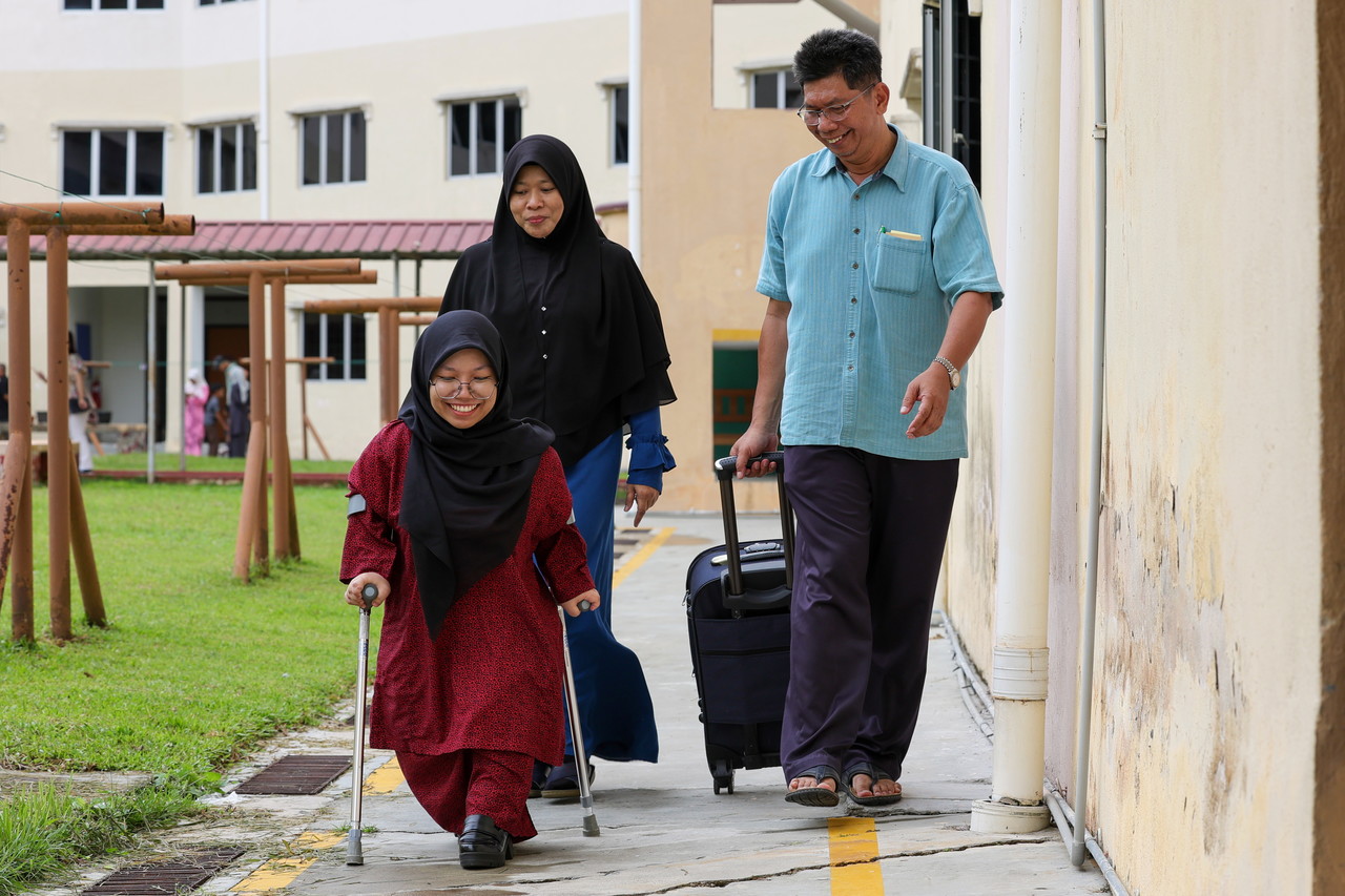Students with disabilities determined to pursue academic excellence
