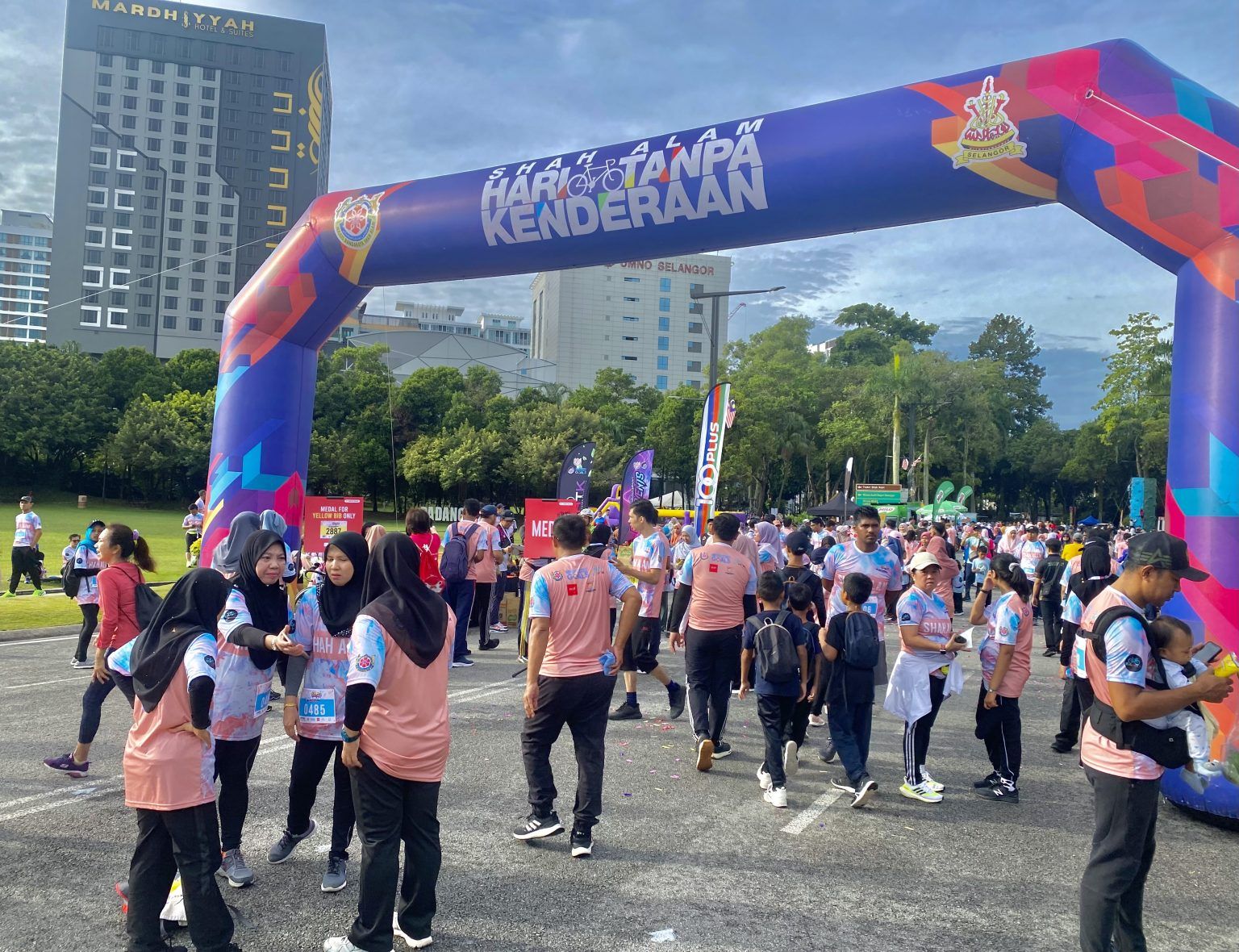 莎阿南无车日迎逾3000人 拖欠罚单者本月速缴清享折扣