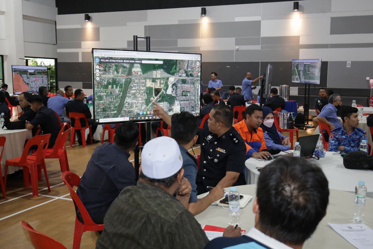 梳邦市厅办救灾工作坊 制定SOP加强应灾能力