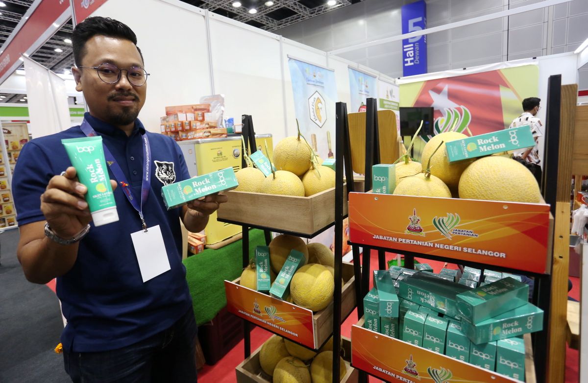 Usahawan tani hasil losen guna tembikai wangi