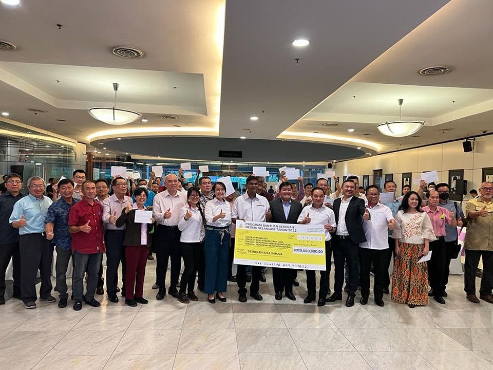 常年拨款各源流学校    雪州希盟政府说到做到