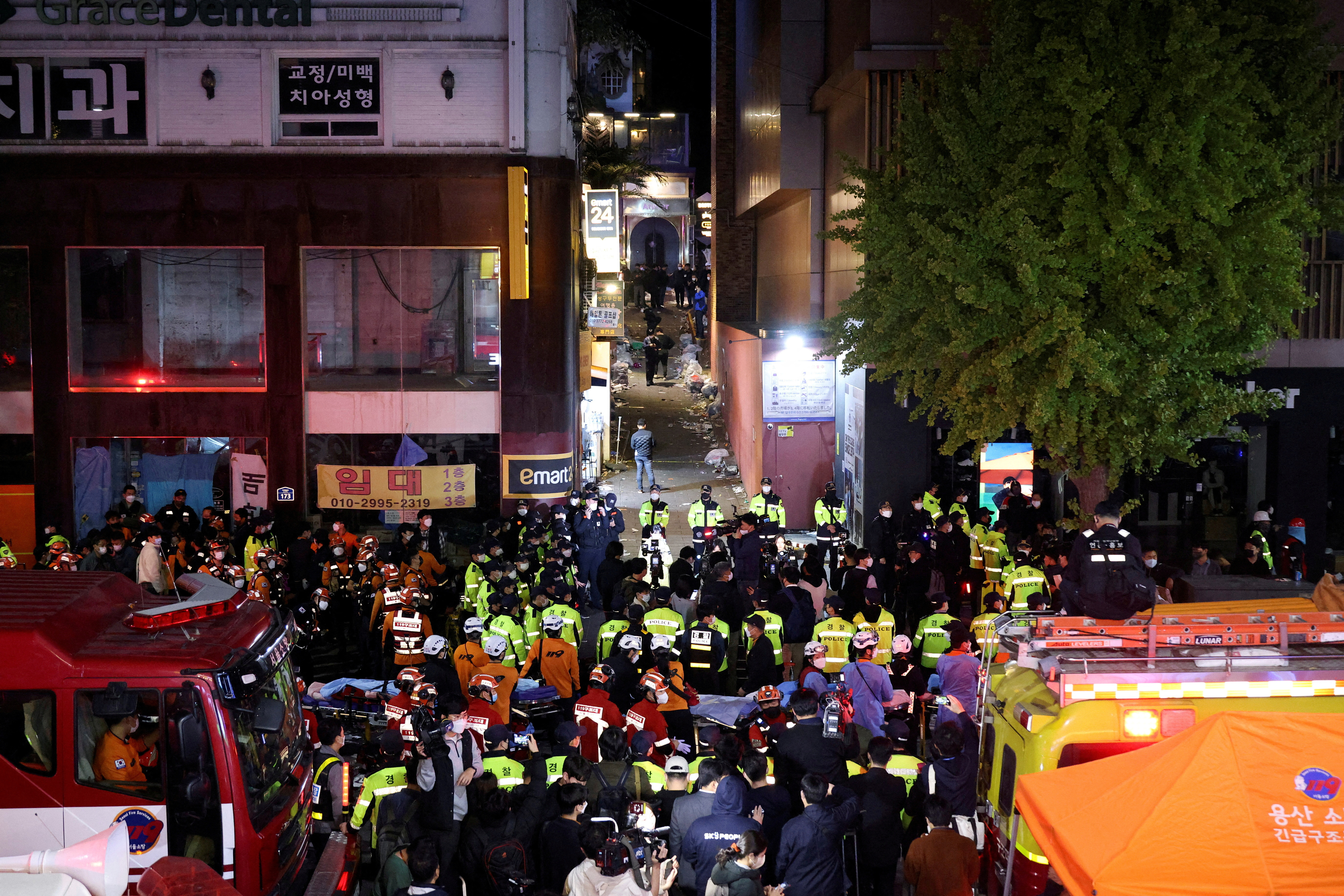 At least 153 killed, 103 injured in Halloween stampede in Seoul's Itaewon
