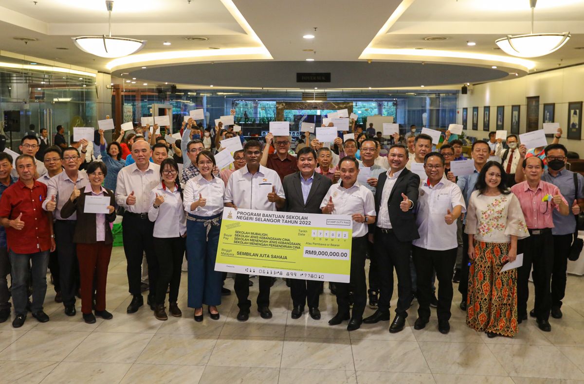 Peruntuk RM9 juta baik pulih, tambah kemudahan 143 sekolah aliran Cina