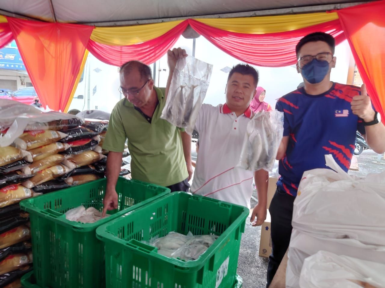 雪人民市集今早在9地方摆卖 附近居民不要错过