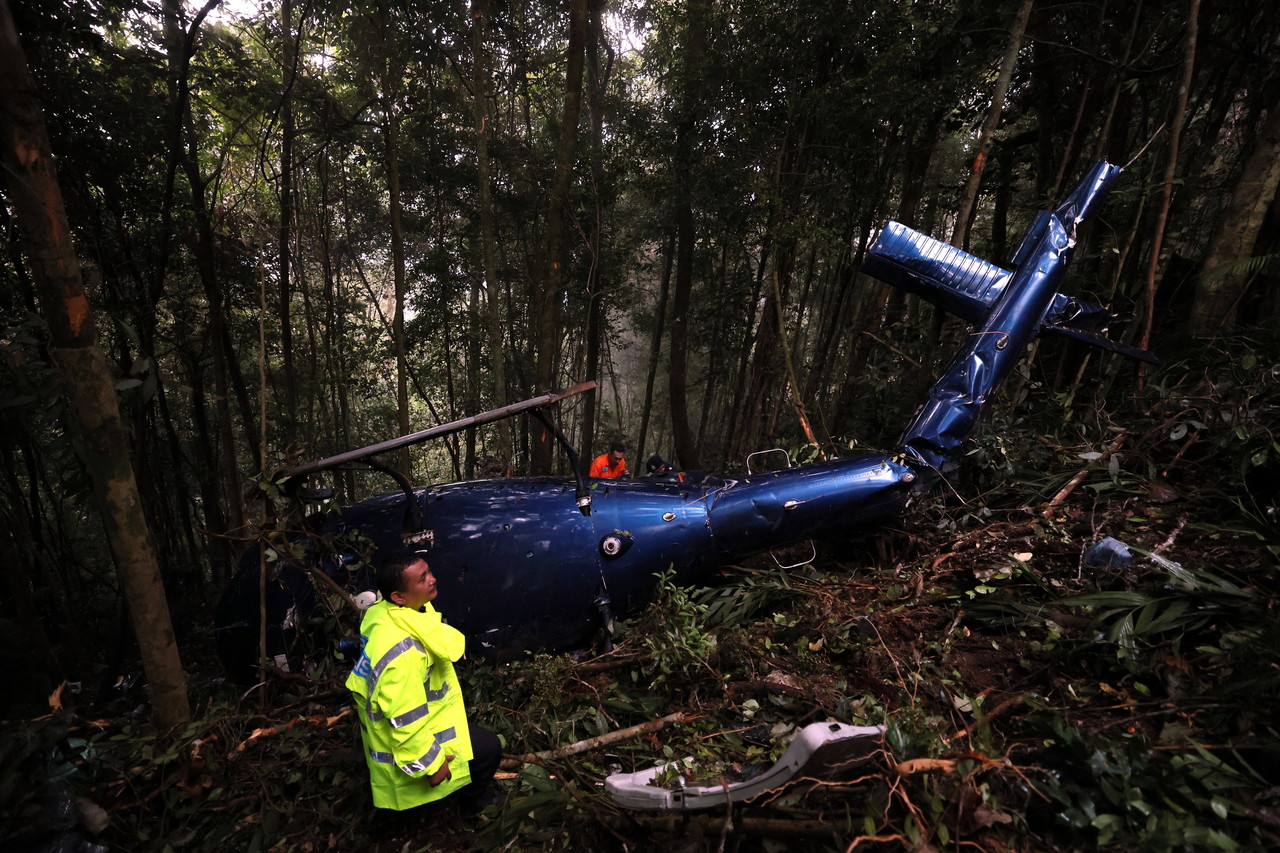 Brinchang heli crash: Health Ministry suspends flying doctor unit services pending probe