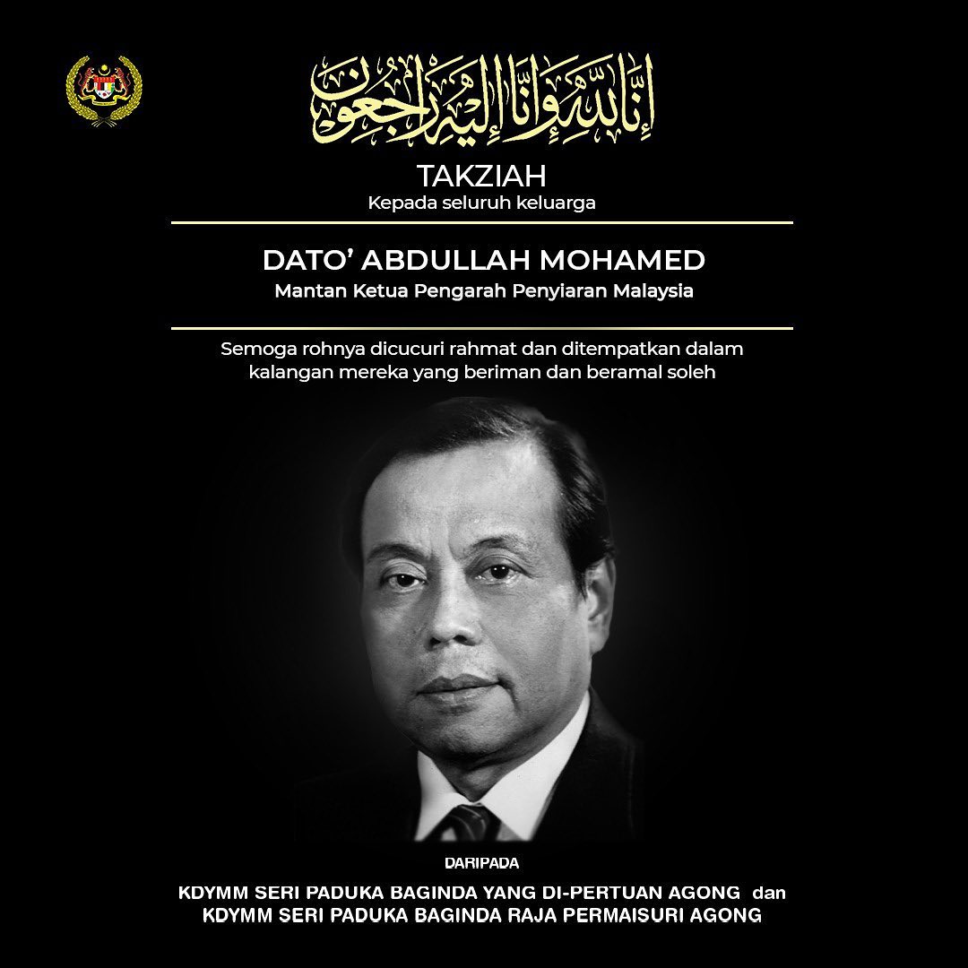King, Queen express condolences to family of former broadcasting D-G