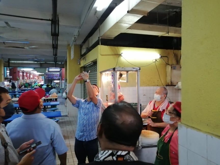 李健聪谢票不忘聆听 了解选民的问题