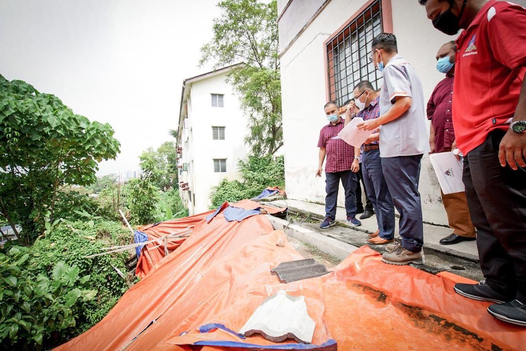 地陷2年内修复 鹅唛居民赞阿米鲁丁办事效率高！